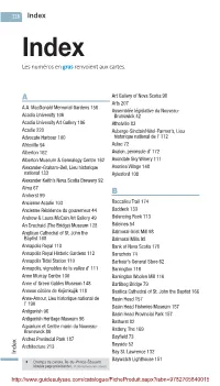 Index Du Guide