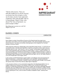 Daniel Cohen, Who Directs the Turn of the Screw, Is a Great Example of This.”