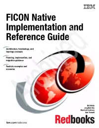 FICON Native Implementation and Reference Guide
