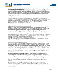 Services Include: 1) Back-Of-The-Book Indexing in Which an Index of Key Words and Subjects