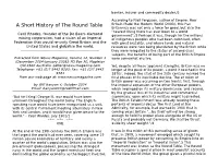 A Short History of the Round Table