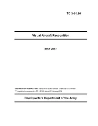 TC 3-01.80 Visual Aircraft Recognition