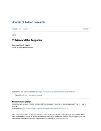 Tolkien and the Zeppelins