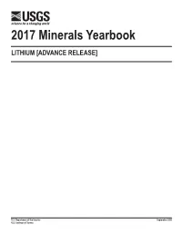 Lithium 2017