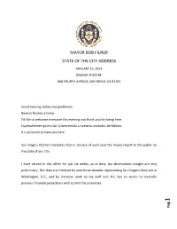 [Acknowledge Dignitaries and Other Selected Guests]