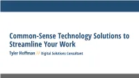 Enabling Essentialism with Technology