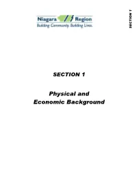 Physical and Economic Background (Section 1)