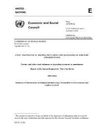Observations Report