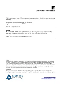 Financialization and the Monetary Circuit : a Macro-Accounting Approach