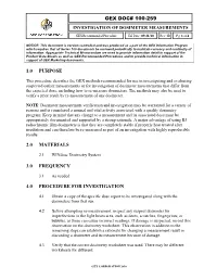 Gex Doc# 100-259 1.0 Purpose 2.0