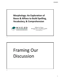 Morphology Ppt.Pdf
