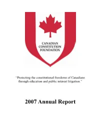 2007 Annual Report