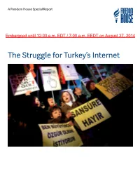 The Struggle for Turkey's Internet