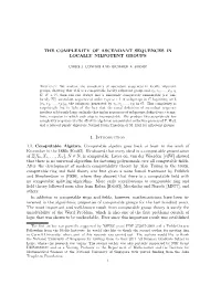 The Complexity of Ascendant Sequences in Locally Nilpotent Groups