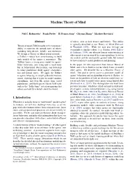 Machine Theory of Mind