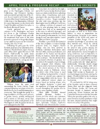 2018 April Recap.Pdf