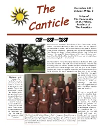 Dec. 2011 CSF-SSF-TSSF