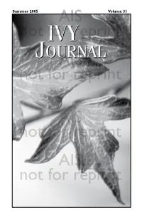 2005 | Volume 31
