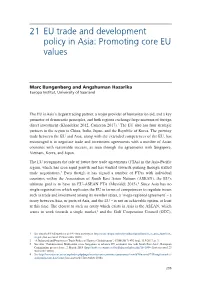 21 EU Trade and Development Policy in Asia: Promoting Core EU Values