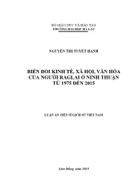 B Ế Ổ K Tế, Xã Ộ , Vă Óa Của Ƣờ Ra a Ở T Uậ Từ 1975 Ế 2015