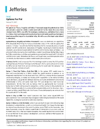 Intel Options For