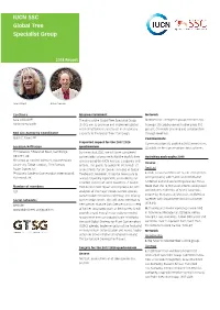 IUCN SSC Global Tree Specialist Group