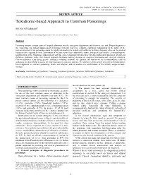 Toxidrome-Based Approach to Common Poisonings