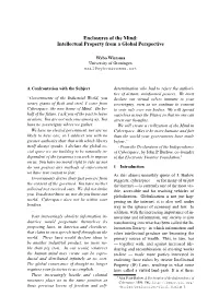 Enclosures of the Mind: Intellectual Property from a Global Perspective
