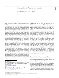 Intersection of Trauma and Identity 1 Edward J