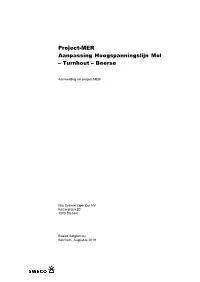 Project-MER Aanpassing Hoogspanningslijn Mol – Turnhout – Beerse