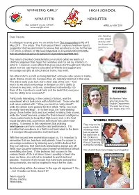 April Newsletter.Cdr
