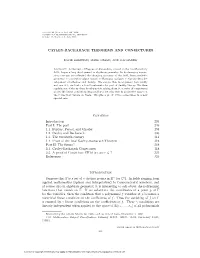 Cayley-Bacharach Theorems and Conjectures