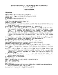 Department Regulation No