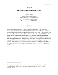 Developing Meteorological Fields