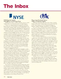 Futures Industry Template