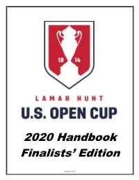 2020 Handbook Finalists' Edition