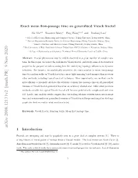 Arxiv:2008.12131V2 [Math.PR] 9 Nov 2020 1 Introduction