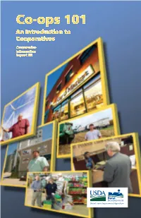 Co-Ops 101: an Introduction to Cooperatives Donald A