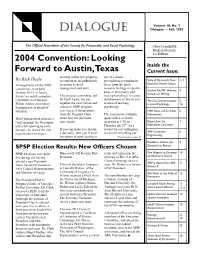 DIALOGUE Page 1