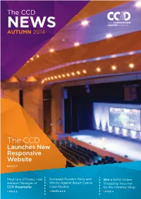 CCD Newsletter Autumn 2014