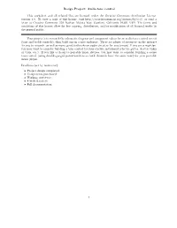 Audio Tone Control This Worksheet and All Related Files Are Licensed Under the Creative Commons Attribution Lice
