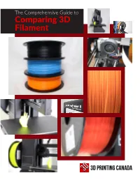 Comparing 3D Filament the COMPREHENSIVE GUIDE to COMPARING 3D FILAMENT