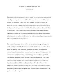 Manga and the Graphic Novel, According to a List of Key Discursive Characteristics