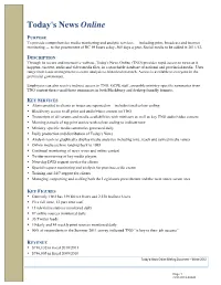 FINAL TNO Handout Description Fall 2011