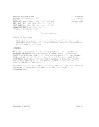 Network Working Group J. Reynolds Request for Comments: 1700 J