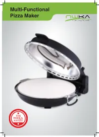 Multi-Functional Pizza Maker Contentscontents