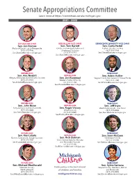 Senate Appropriations Committee Learn More At