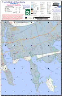 Projected Bedrock Water Quality Uranium Probability