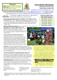 Term 4 Week 4 Newsletter