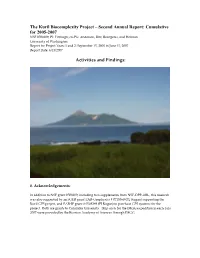 The Kuril Biocomplexity Project
